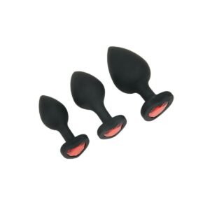 Whipsmart Heartbreaker 3PC Jewelled Anal Set