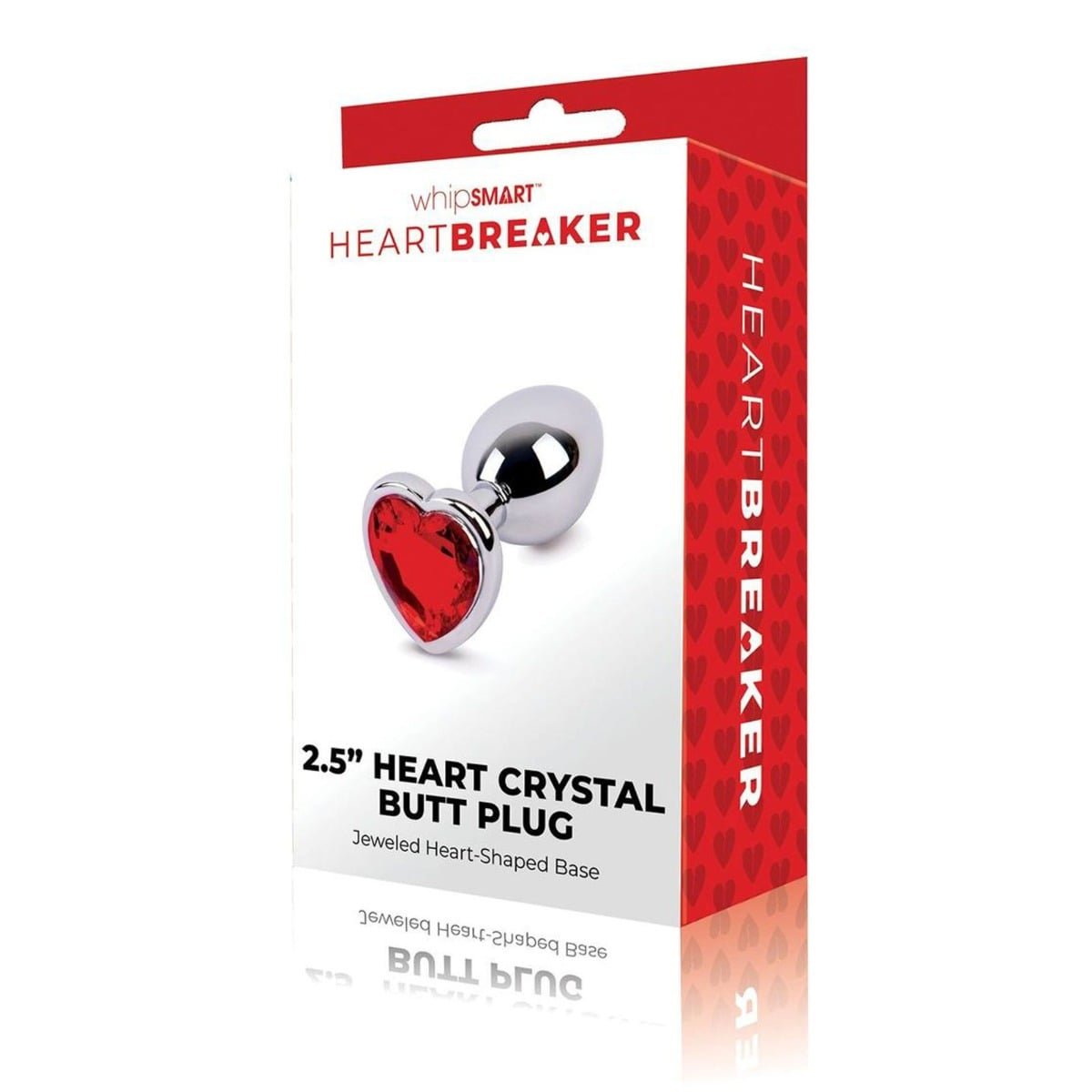 Whipsmart Heartbreaker Metal Butt Plug Small - Image 2