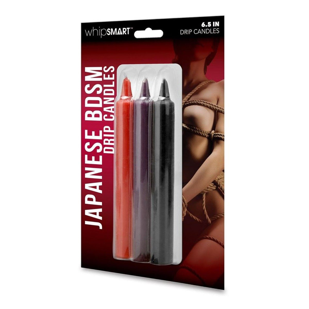 Whipsmart 3PC 6.5inc Japanese Bondage Drip Candles