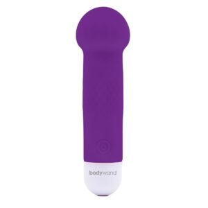 Bodywand Neon Mini Vibe Pocket Wand Vibrator Purple