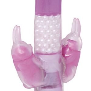 Nanma Double Bunny Purple 8in