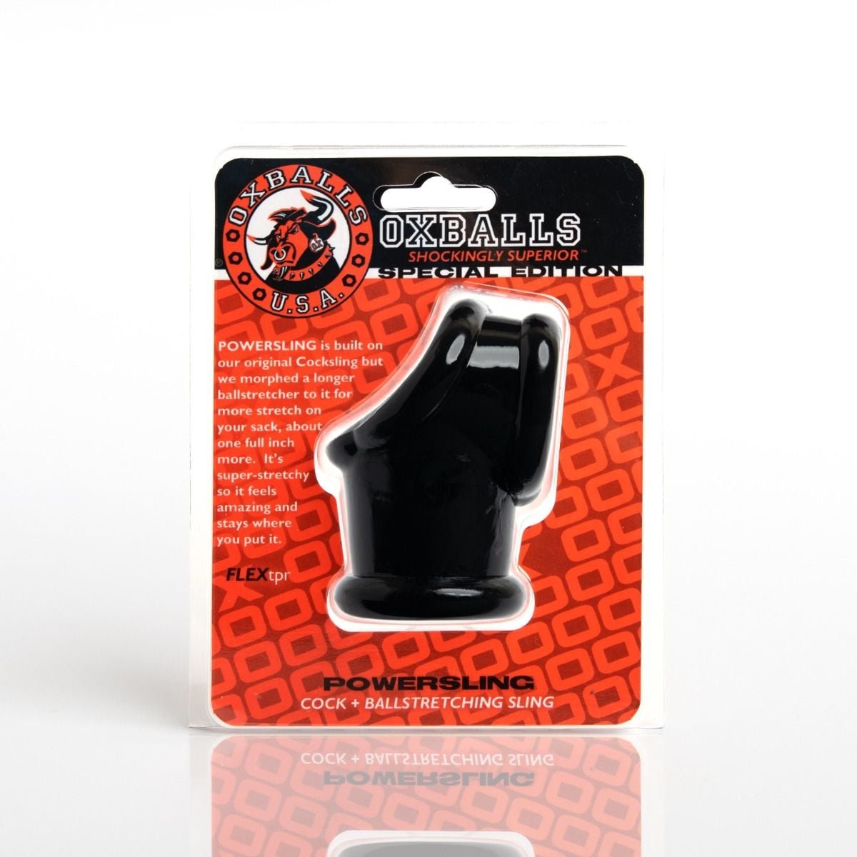 Oxballs Powerballs cocksling and ballstretcher Black - Image 2