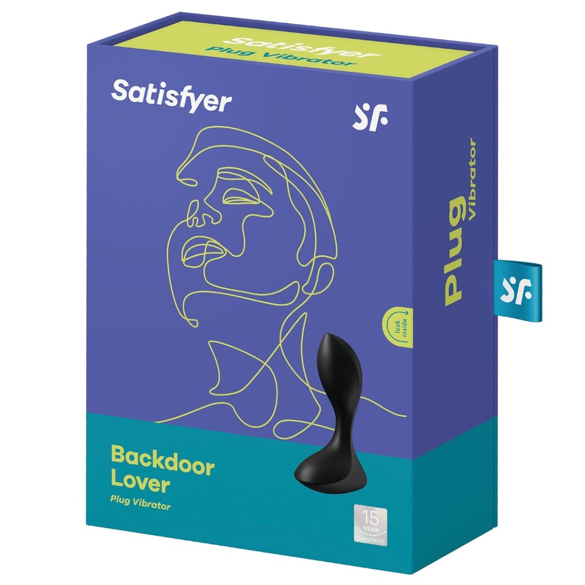Satisfyer Backdoor Lover Butt Plug Black - Image 2