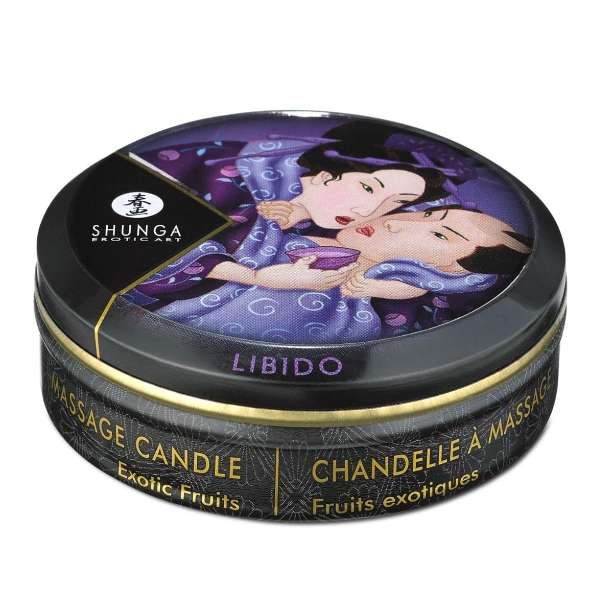 Shunga Mini Candlelight Massage Candles 30ml Libido / Exotic Fruits - Image 2