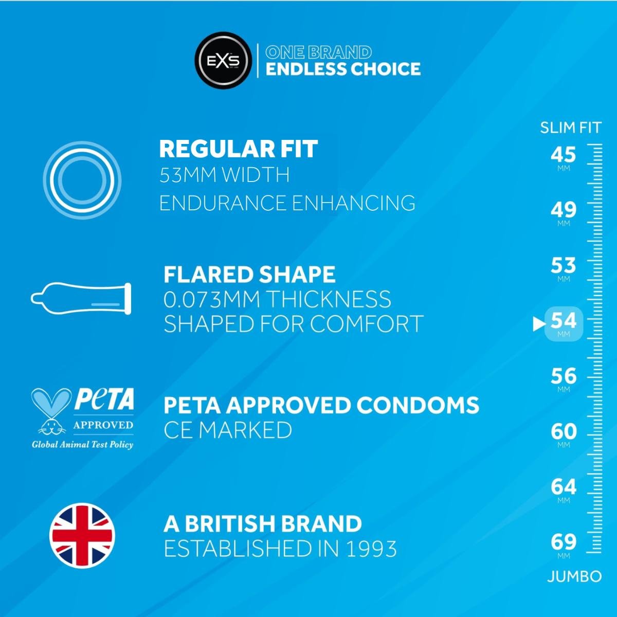 48 EXS Delay Endurance Condoms - Image 3