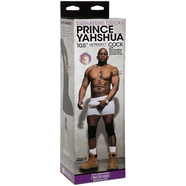 Doc Johnson Signature Cocks Prince Yahshua Ultraskyn Realistic Cock With Removable Vac-U-Lock Suction Cup (10.5") - Image 2