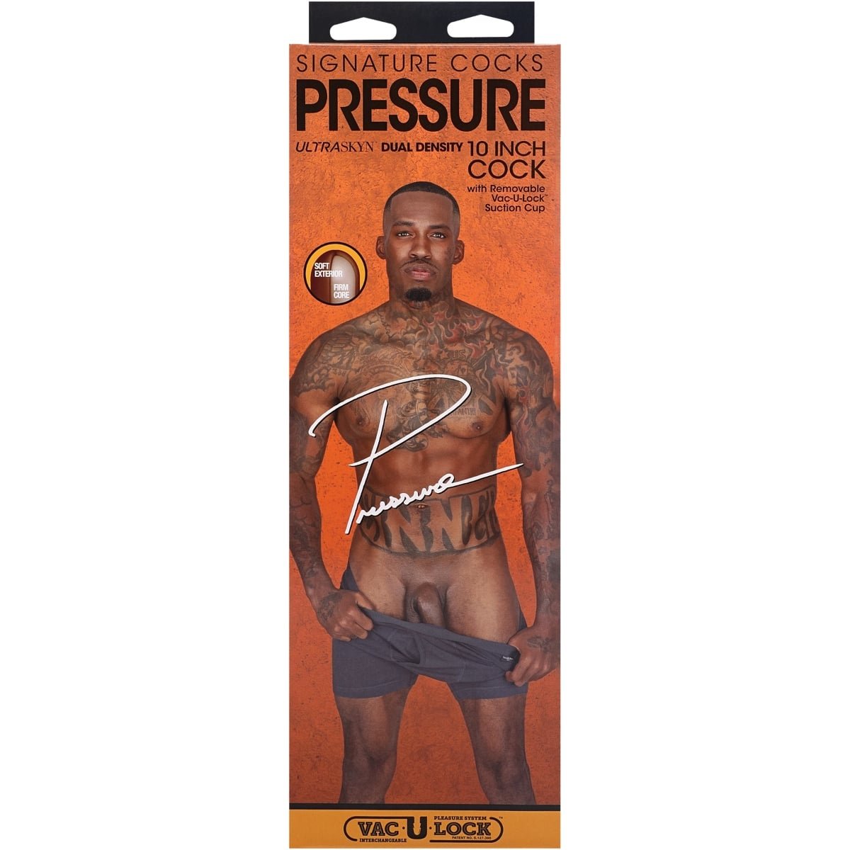 Signature Cocks - Pressure - 10 Inch ULTRASKYN Cock with Removable Vac-U-Lock Suction Cup - Image 2