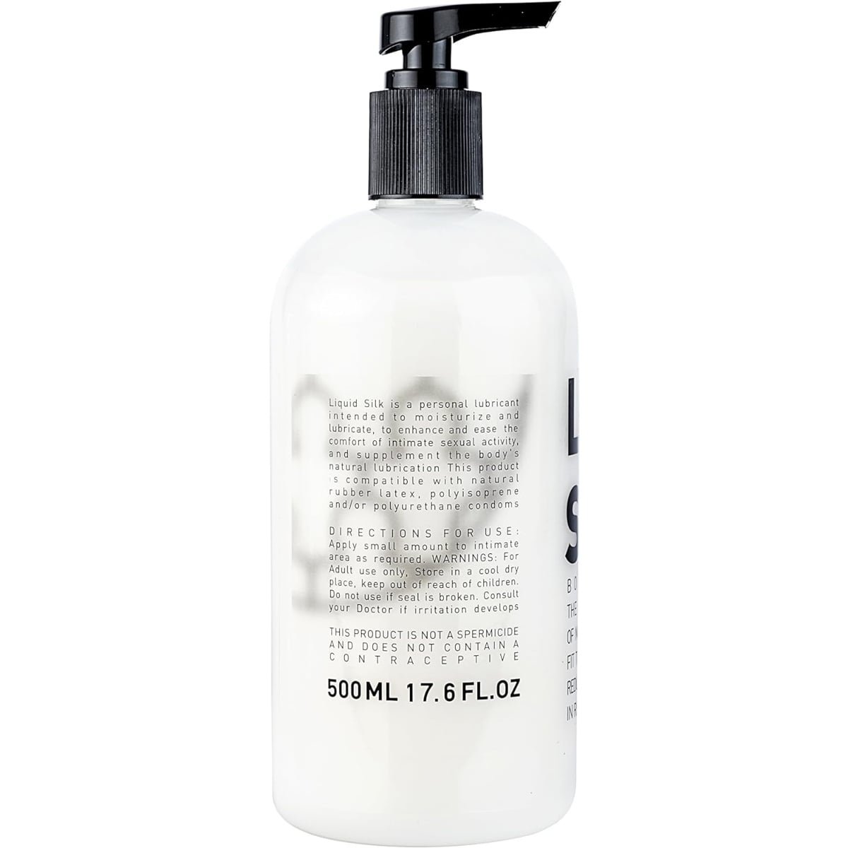 Liquid Silk Lubricant White 500ml - Image 2