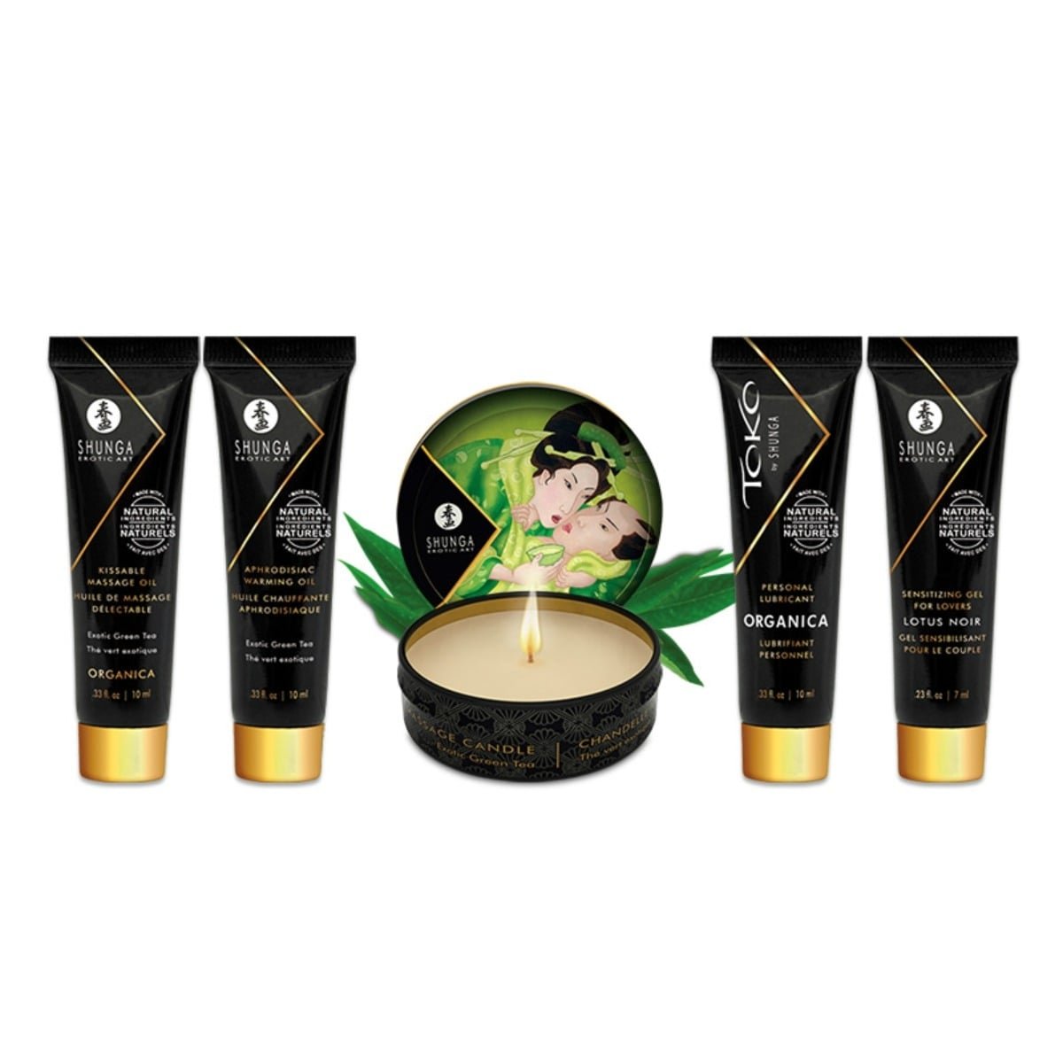Shunga Luxury Gift Set Geisha's Secret Kit Organica - Image 2