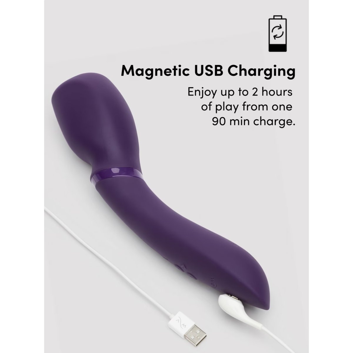 We-Vibe Wand 2 Wand Vibrator Purple - Image 8
