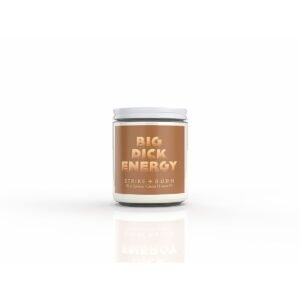 Strike & Burn Big Dick Energy Blue Spruce Cedar and Fraser Fir Candle