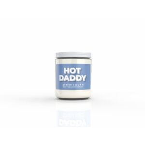 Strike & Burn Hot Daddy Spice Teakwood and Sandalwood Candle