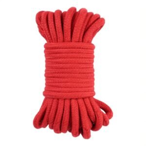 Me You Us Tie Me Up Soft Cotton Rope Red 10m