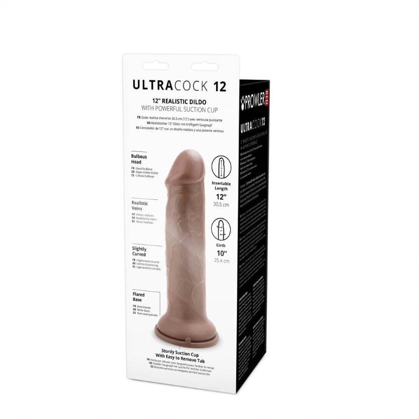 Prowler RED Ultra Cock 12 Dildo - Caramel - Image 3