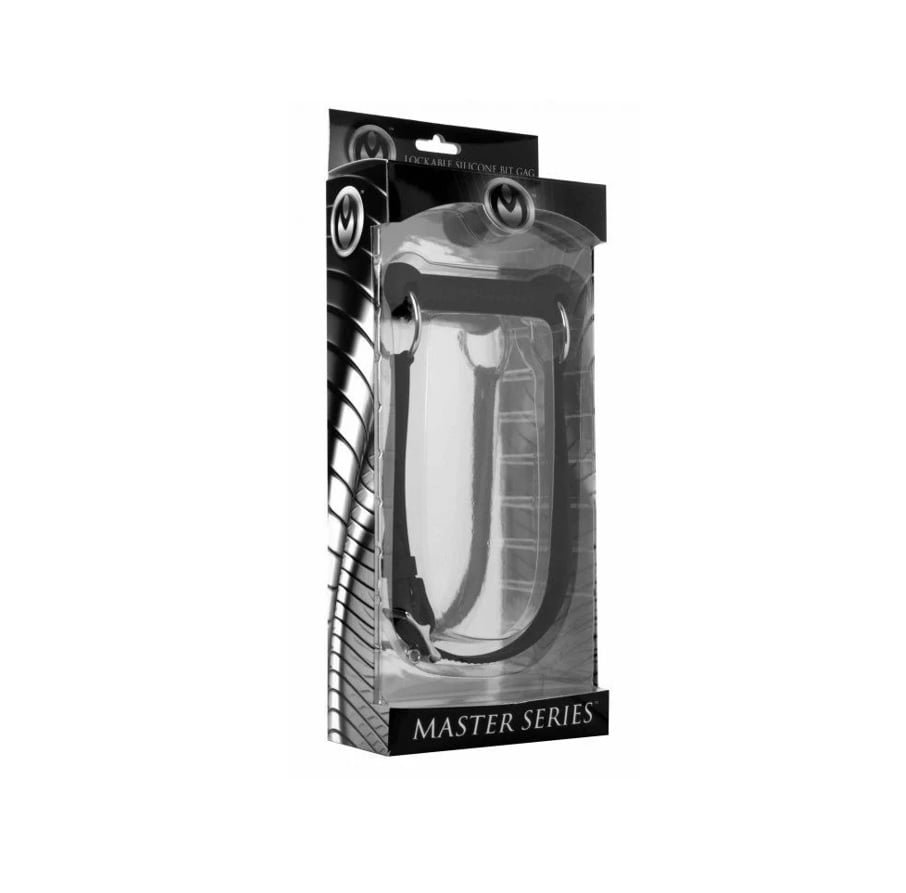 Master Series Mr Ed Locking Silicone Bit Gag - Image 2
