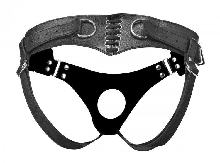 Bodice Corset Style Strap On Harness - Image 5