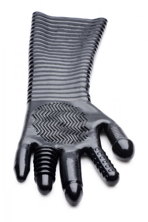 Master Series Pleasure Fister Textured Glove - Image 3