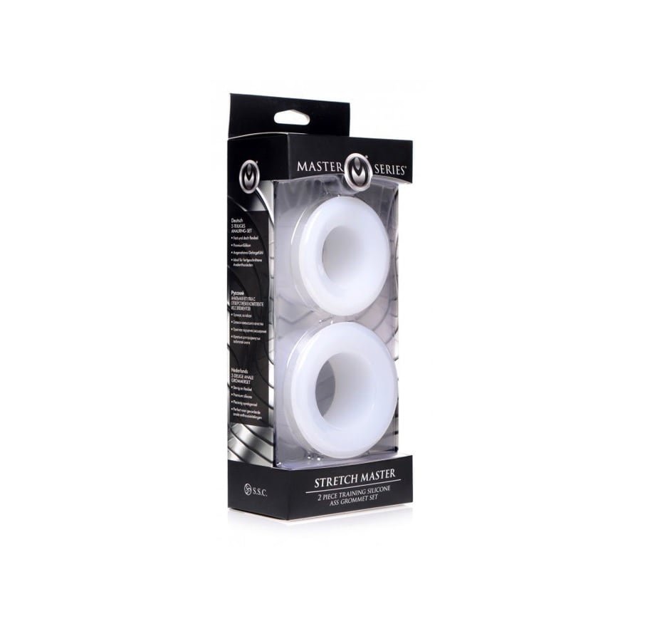 Master Series Stretch Master 2 Piece Training Silicone Ass Grommet Set - Image 2