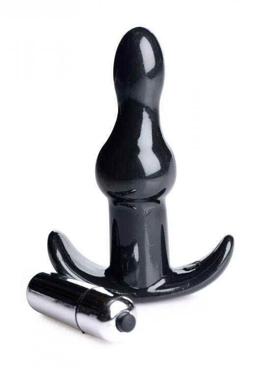 Rolling Noir Bumpy Anal Plug - Image 4