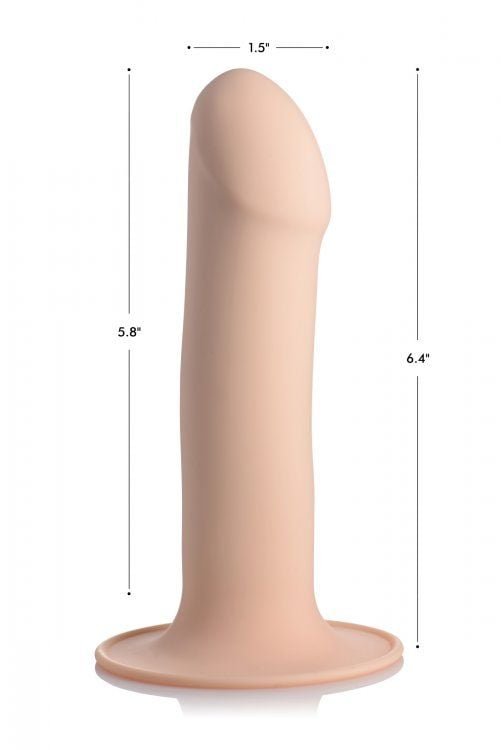 Squeezable Phallic Dildo - Light - Image 7