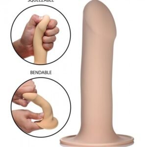 Squeezable Phallic Dildo - Light