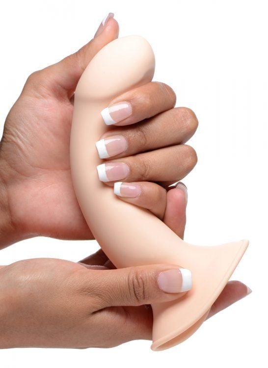 Squeezable Phallic Dildo - Light - Image 5