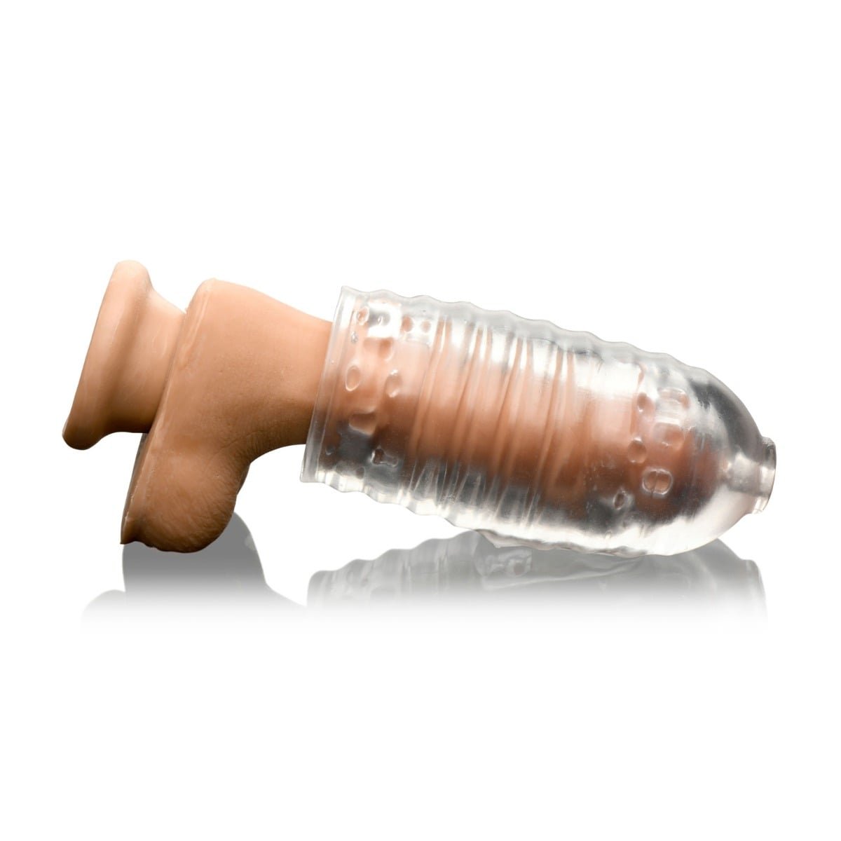 Lovebotz Milker TPE Masturbator Clear - Image 4