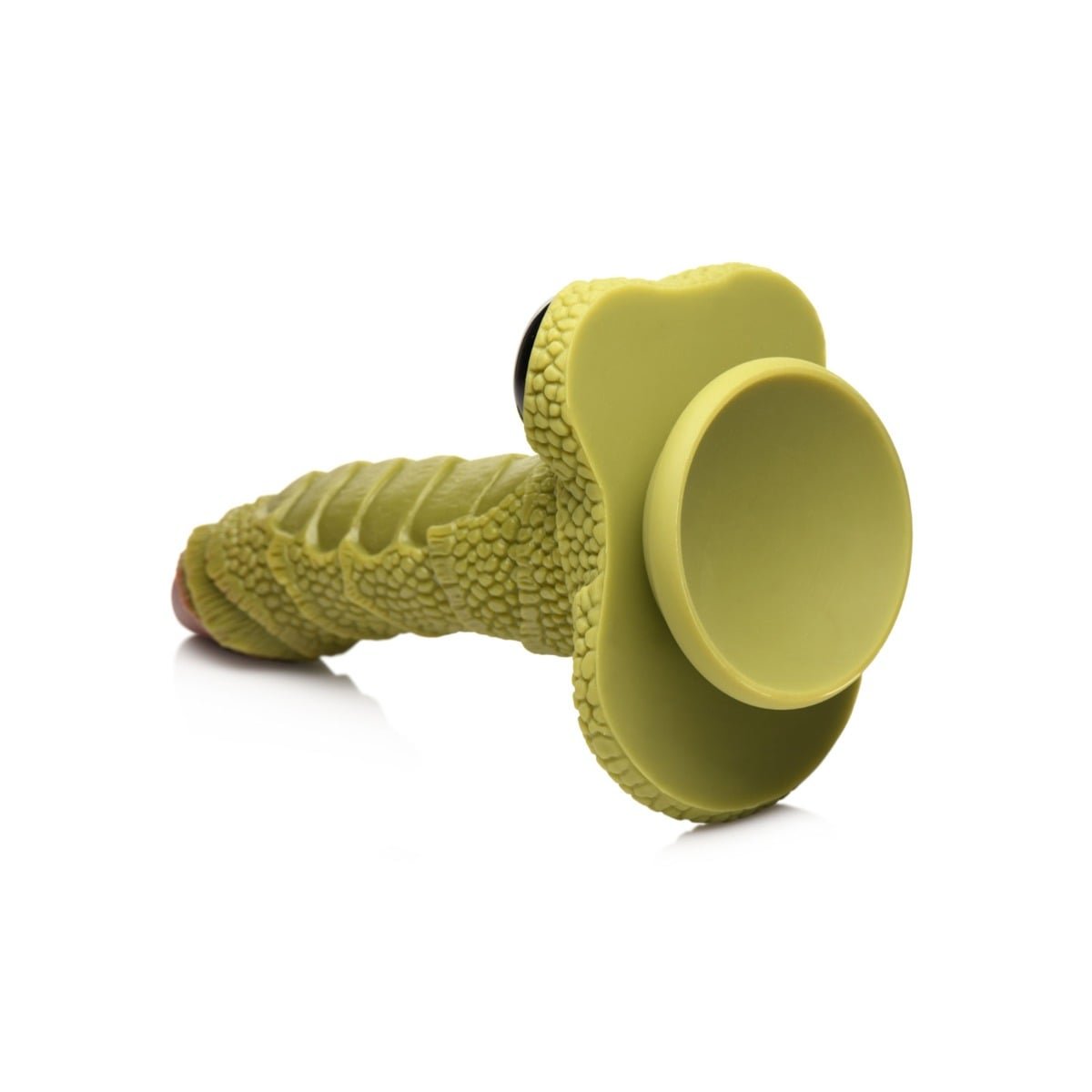 Creature Cocks Swamp Monster Scaly Silicone Dildo Green - Image 3