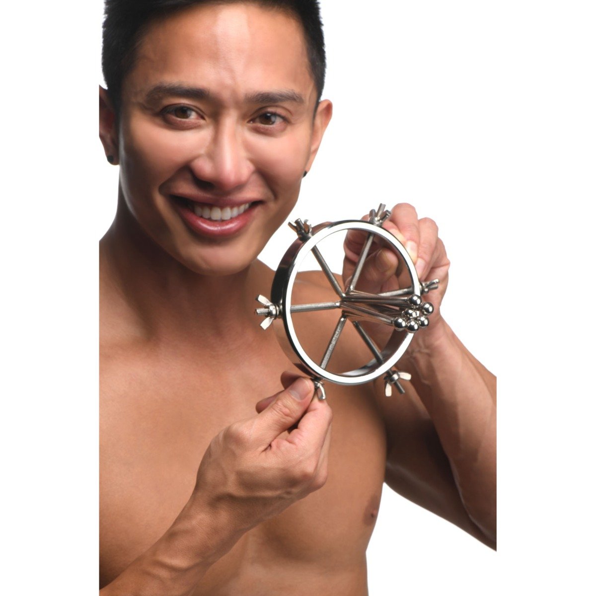 Master Series Oculus Stainless Steel Anal Explorer - Image 7