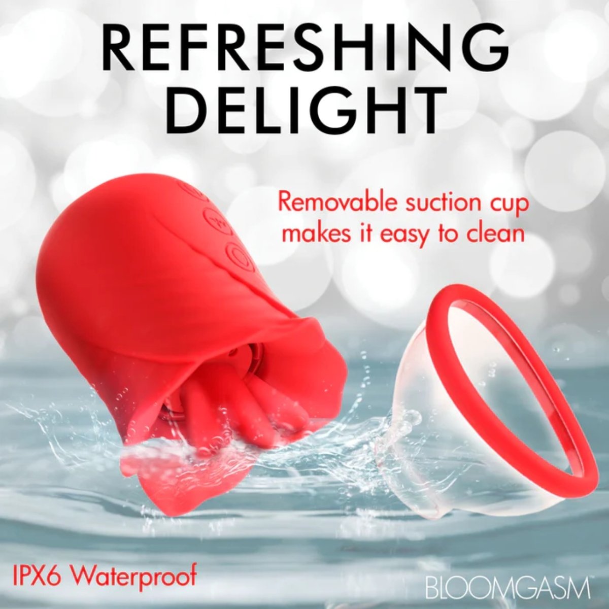Bloomgasm Lily Lover Sucking & Vibrating Clitoral Stimulator - Image 4