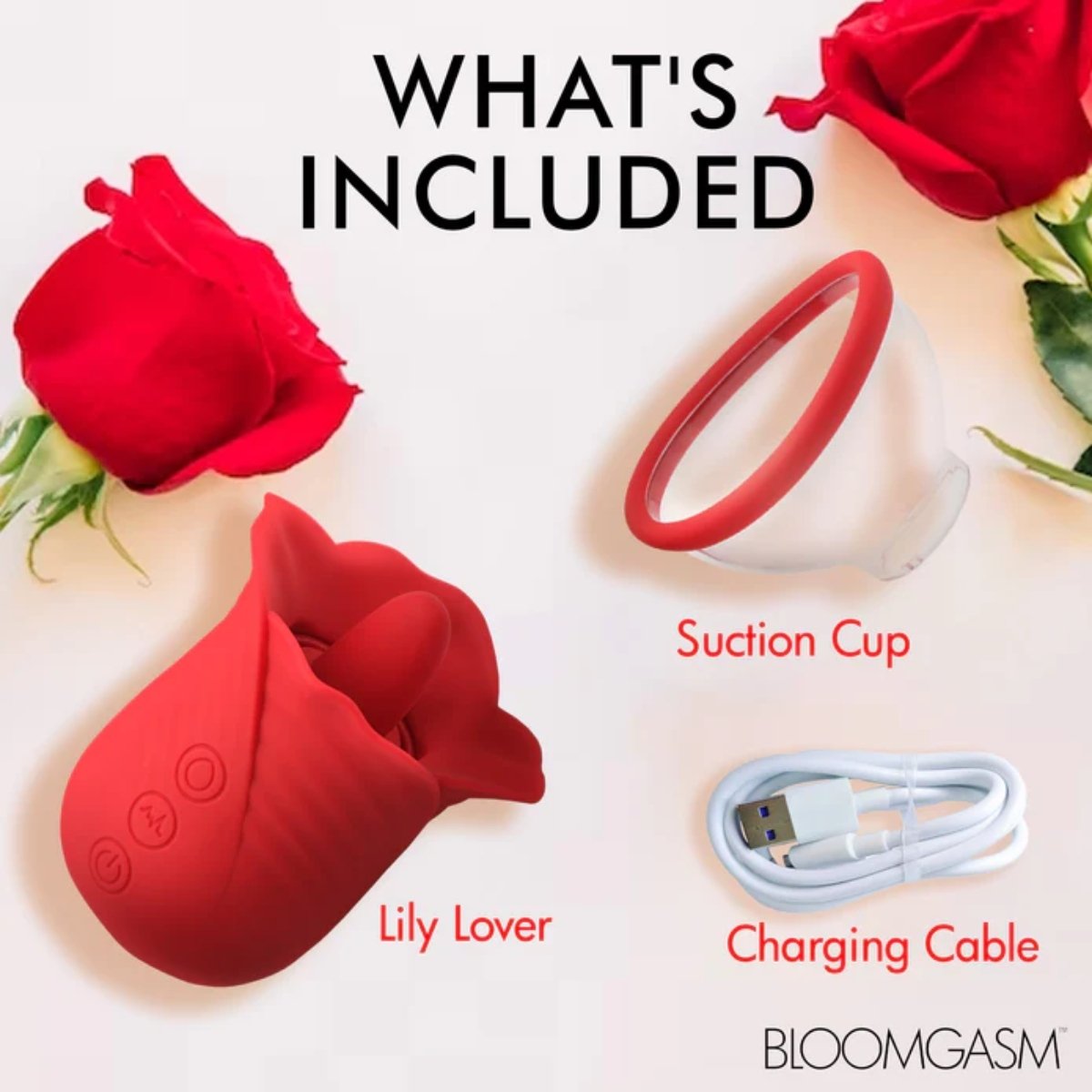 Bloomgasm Lily Lover Sucking & Vibrating Clitoral Stimulator - Image 5