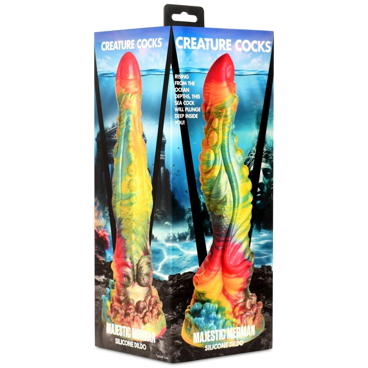 Creature Cocks Majestic Merman Silicone Dildo - Image 2