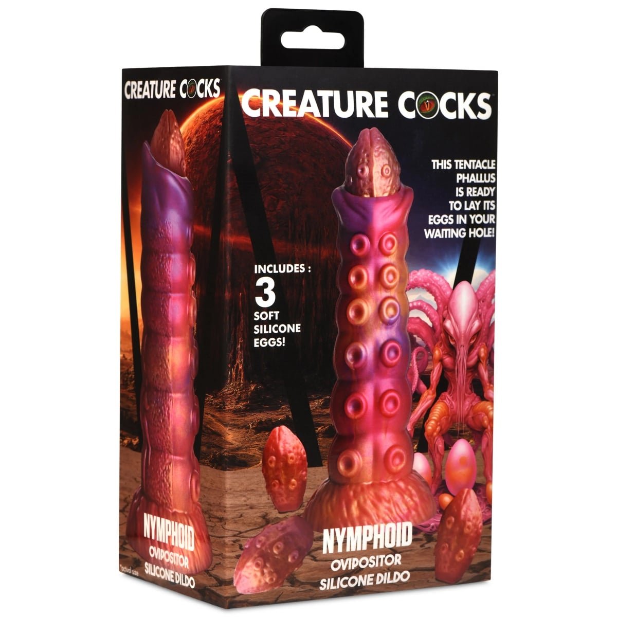 Creature Cocks Nymphoid Ovipositor Silicone Dildo - Image 2