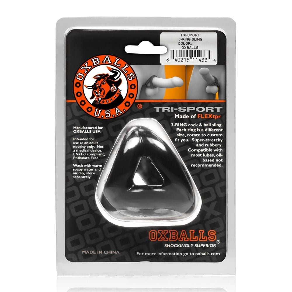 Oxballs Tri Sport Cocksling Black - Image 5