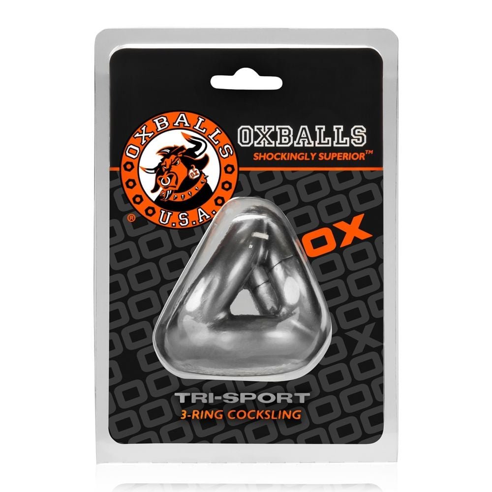 Oxballs Tri Sport Cocksling Silver - Image 2