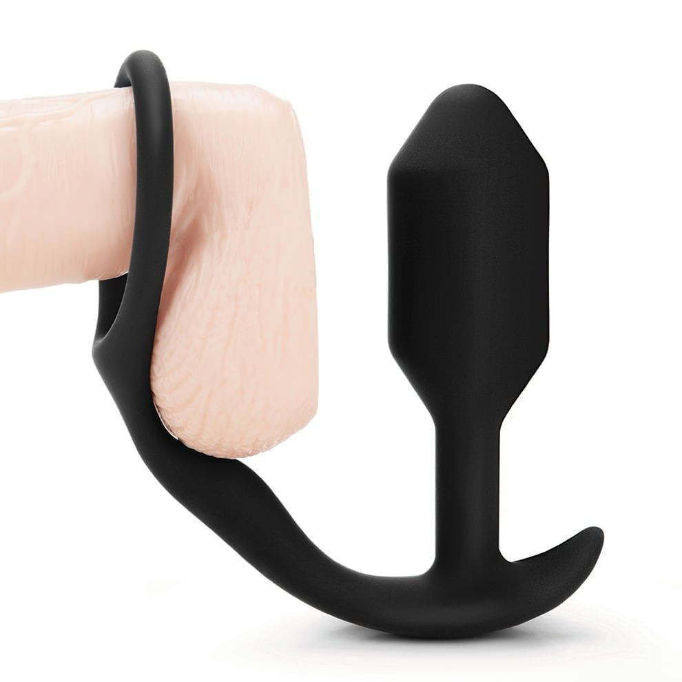B-vibe Vibrating snug and tug Butt Plug Medium - Image 4