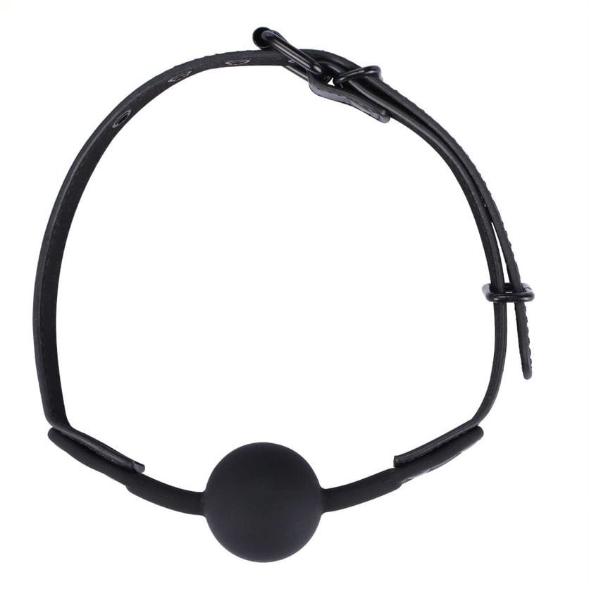Me You Us Silicone Ball Gag Black - Image 3