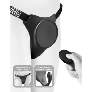 Body Dock King Cock Elite Deluxe Silicone Strap On Kit