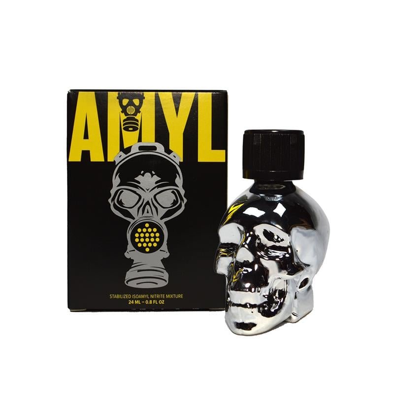 SILVER SKULL AMYL 24ML - Image 2