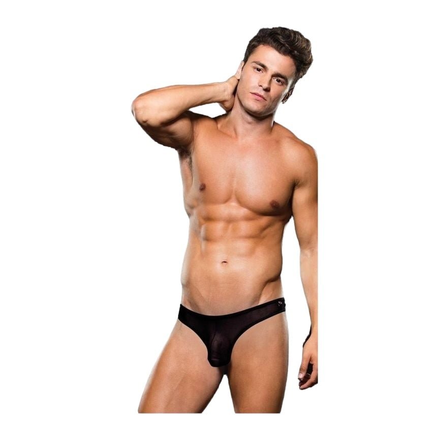 Envy MESH THONG Black S/M