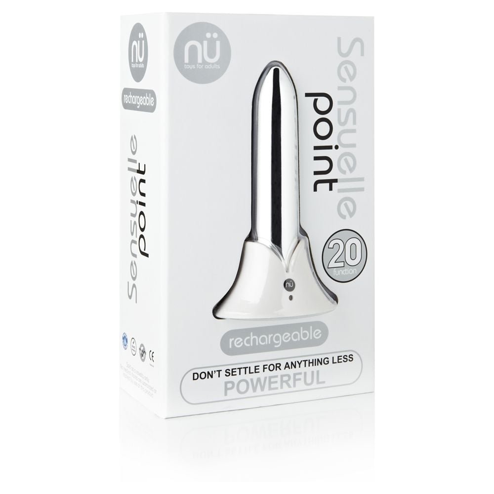 Nu Sensuelle Point 20 Function Bullet Silver - Image 2
