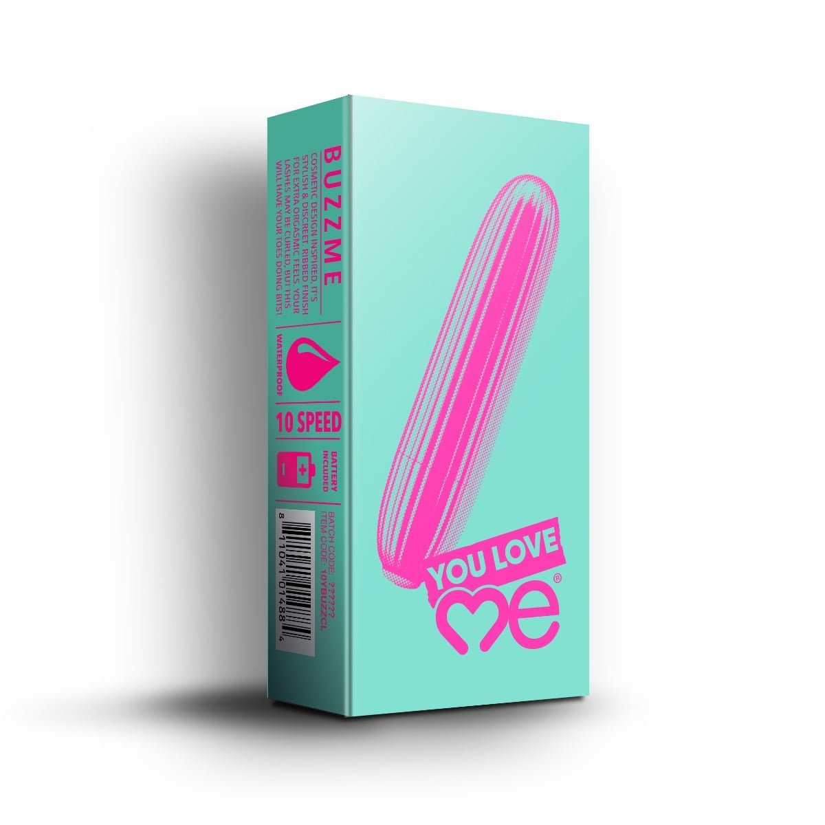 You Love Me Buzz Me Bullet Vibrator Coral - Image 2