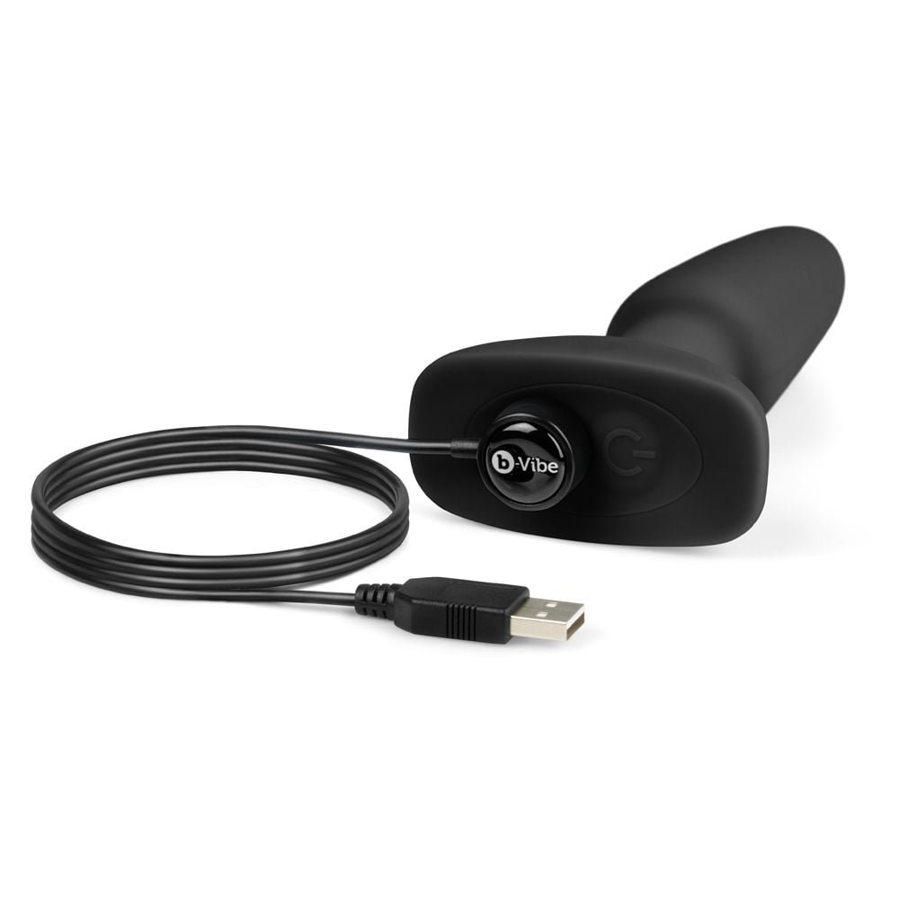 b-Vibe Rimming Plug Black - Image 6