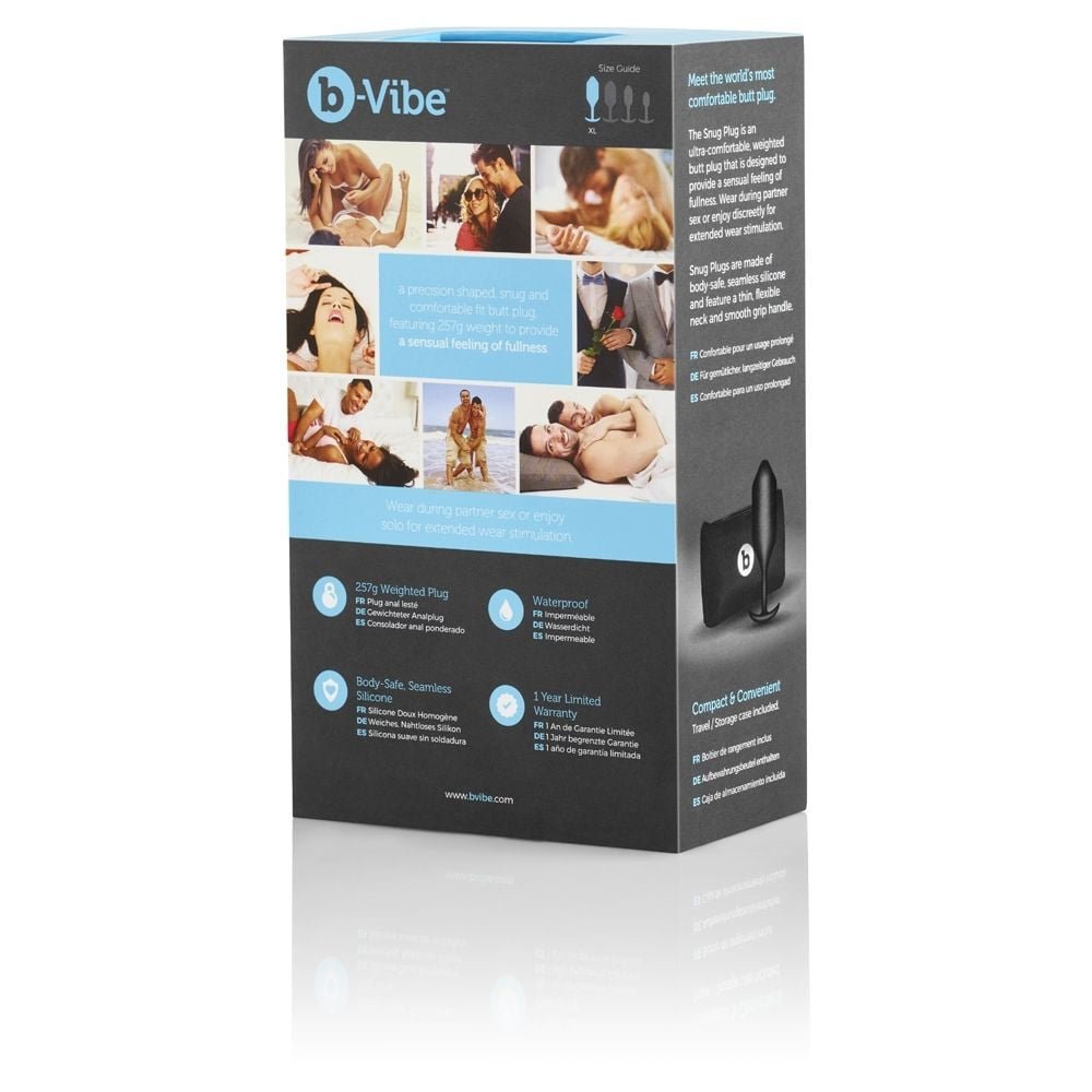 b-Vibe Snug Plug 4 Black - Image 5