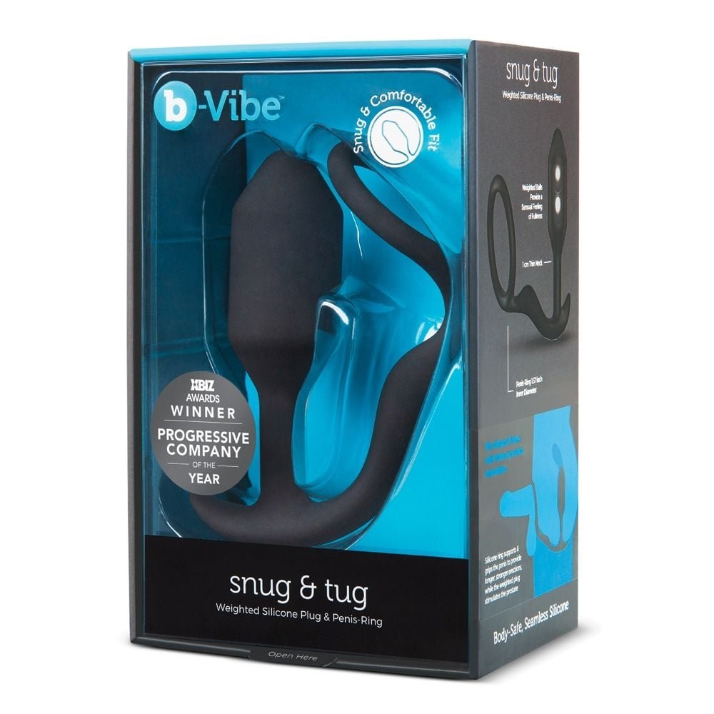 b-Vibe Snug and Tug Black - Image 2