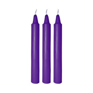 Me You Us Drip Candles 3 Pack Purple
