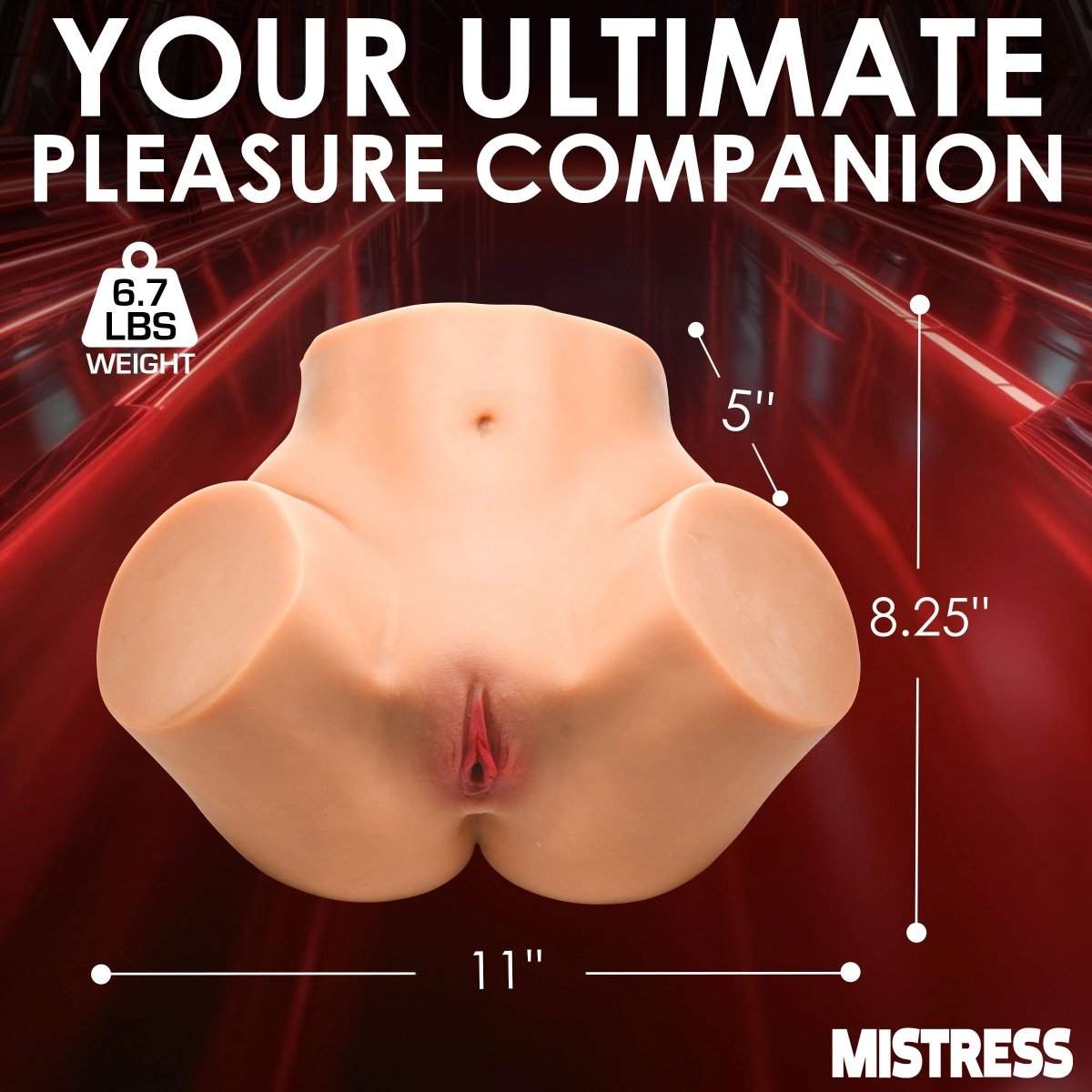 Mistress Squeezing And Vibrating Pussy And Ass Masturbator - Image 6