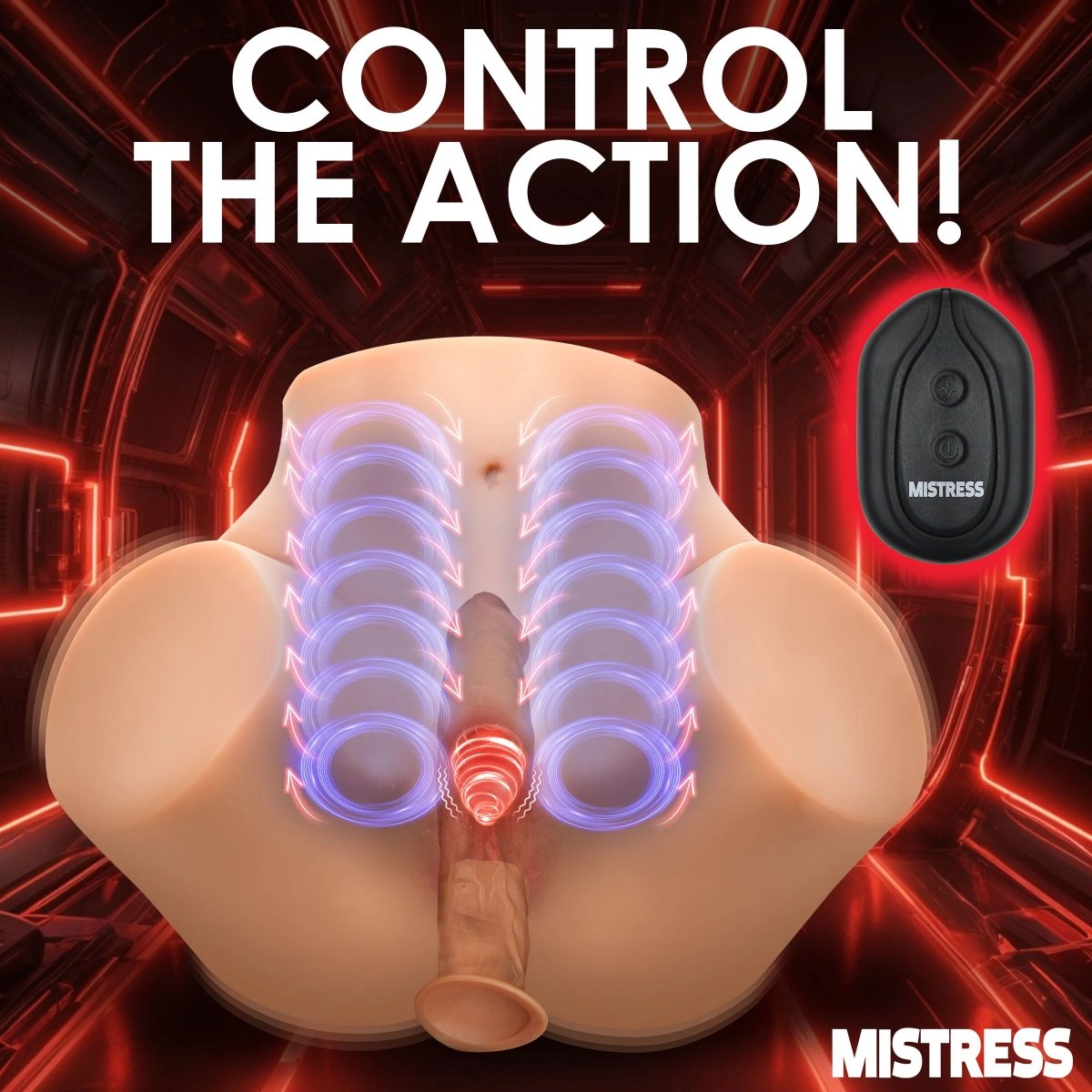 Mistress Squeezing And Vibrating Pussy And Ass Masturbator - Image 9