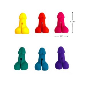 Super Fun Penis Cocktail Markers Set Of 6