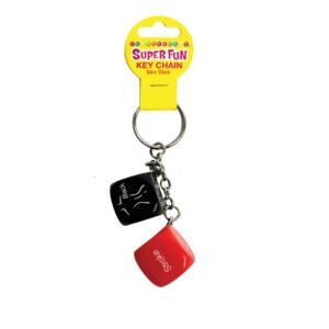 Super Fun Key Chain  Sex Dice